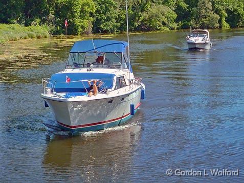 Hard Day On The Canal_P1010409.jpg - Rideau Canal Waterway photographed at Burritts Rapids, Ontario, Canada.